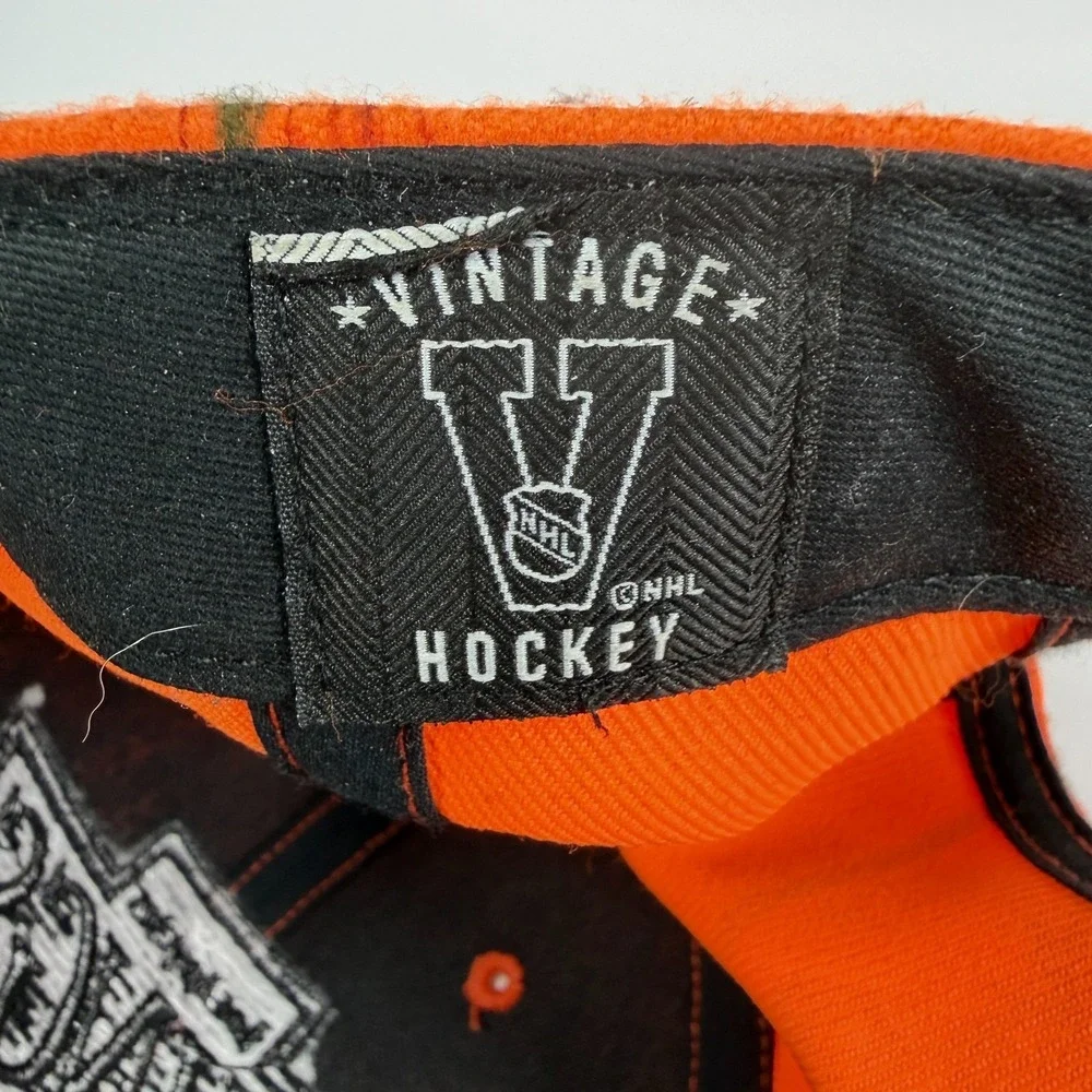 Los Angeles Kings '47 Vintage Hockey Hat Blaze Orange Camo Realtree Strapback